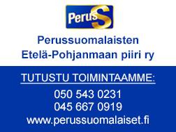 Perussuomalaisten Etelä-Pohjanmaan piiri ry logo